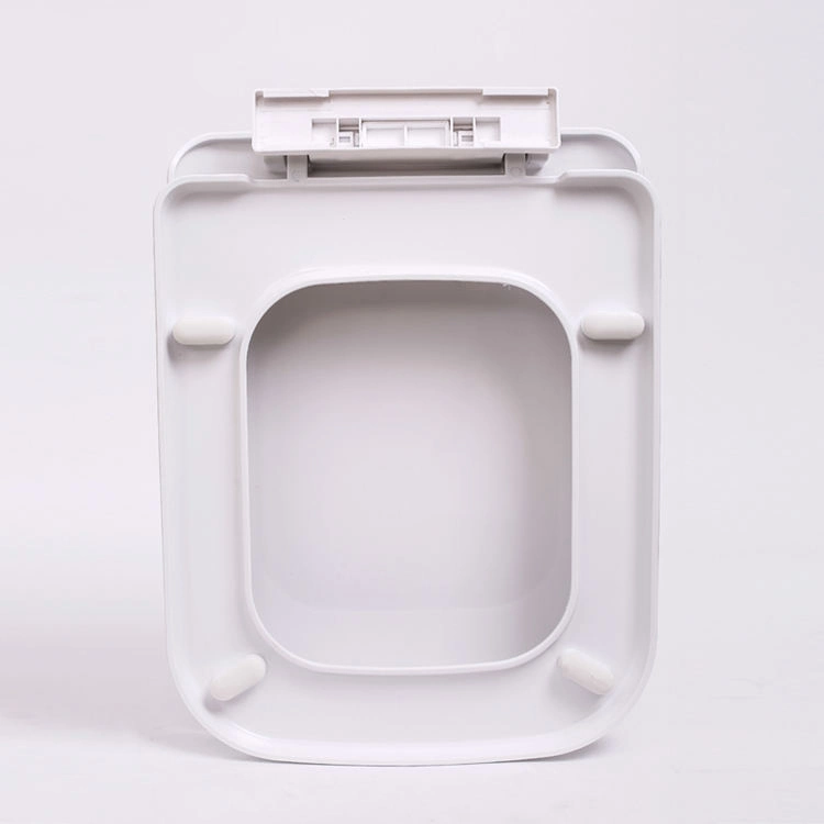 Squared Plastic Wc Bidet Toilet Cover Seat